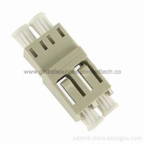 LC Fiber-optic Adapter MM Duplex without Flange